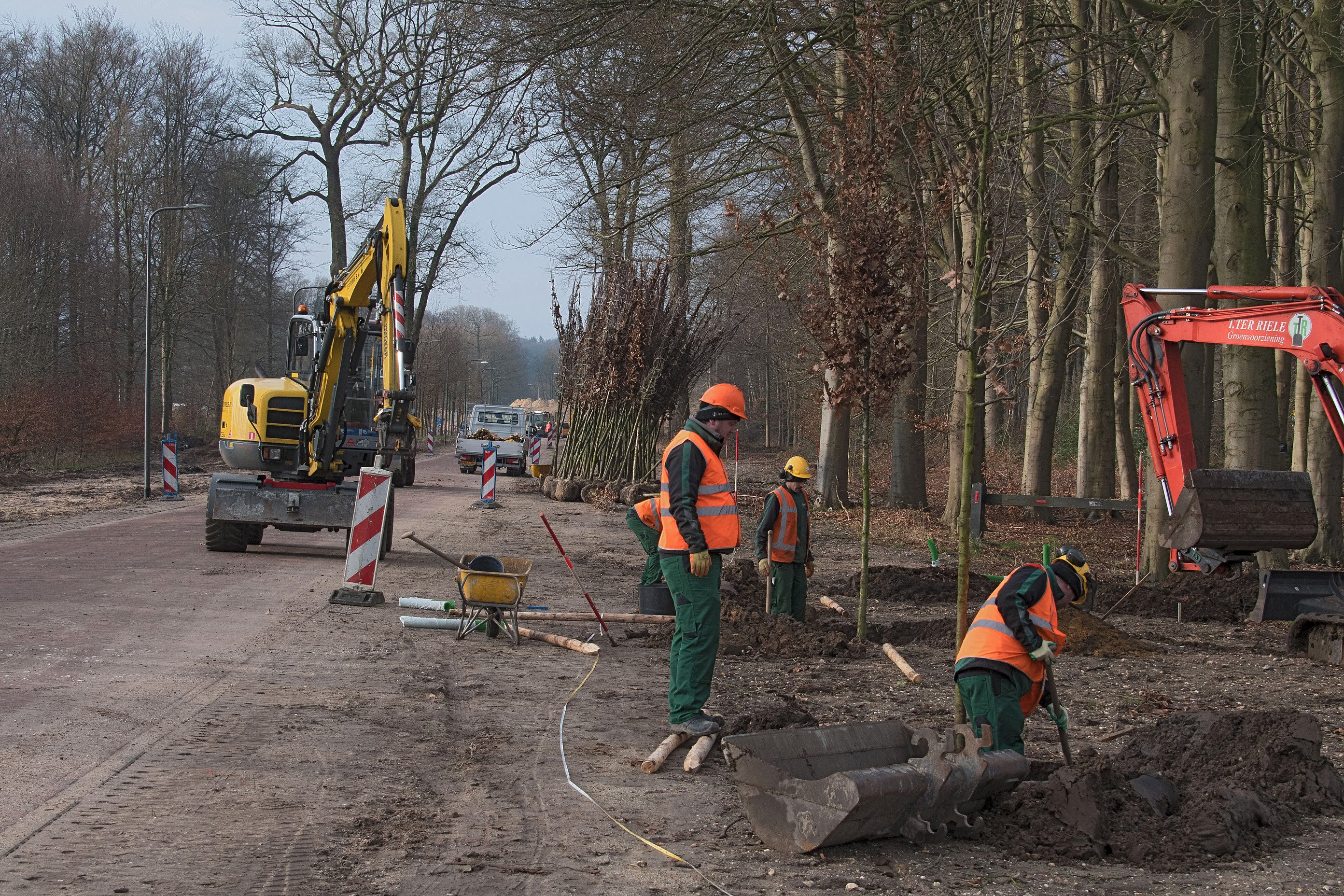 Traverse Dieren - Aanplantingswerkzaamheden